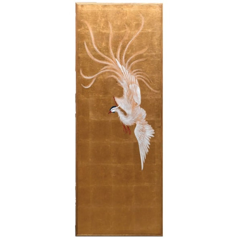 White Bird On Gold Picture