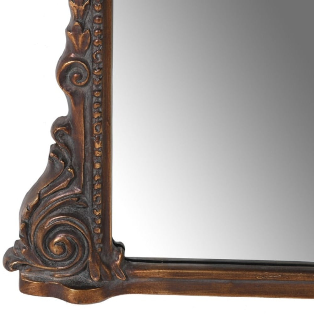 Ophelia Grand Overmantle Mirror