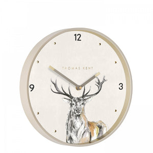 12'' Wild Stag Wall Clock