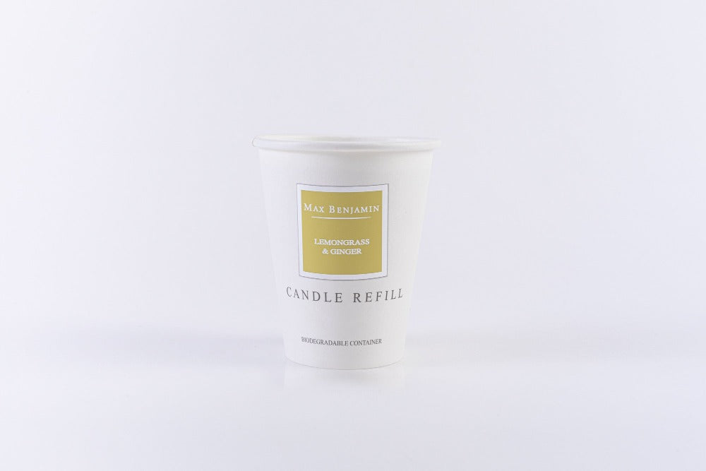 Lemongrass & Ginger Scented Candle - REFILL