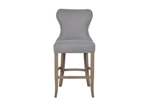 Guia Grey Button Back Counter  Stool Default Title