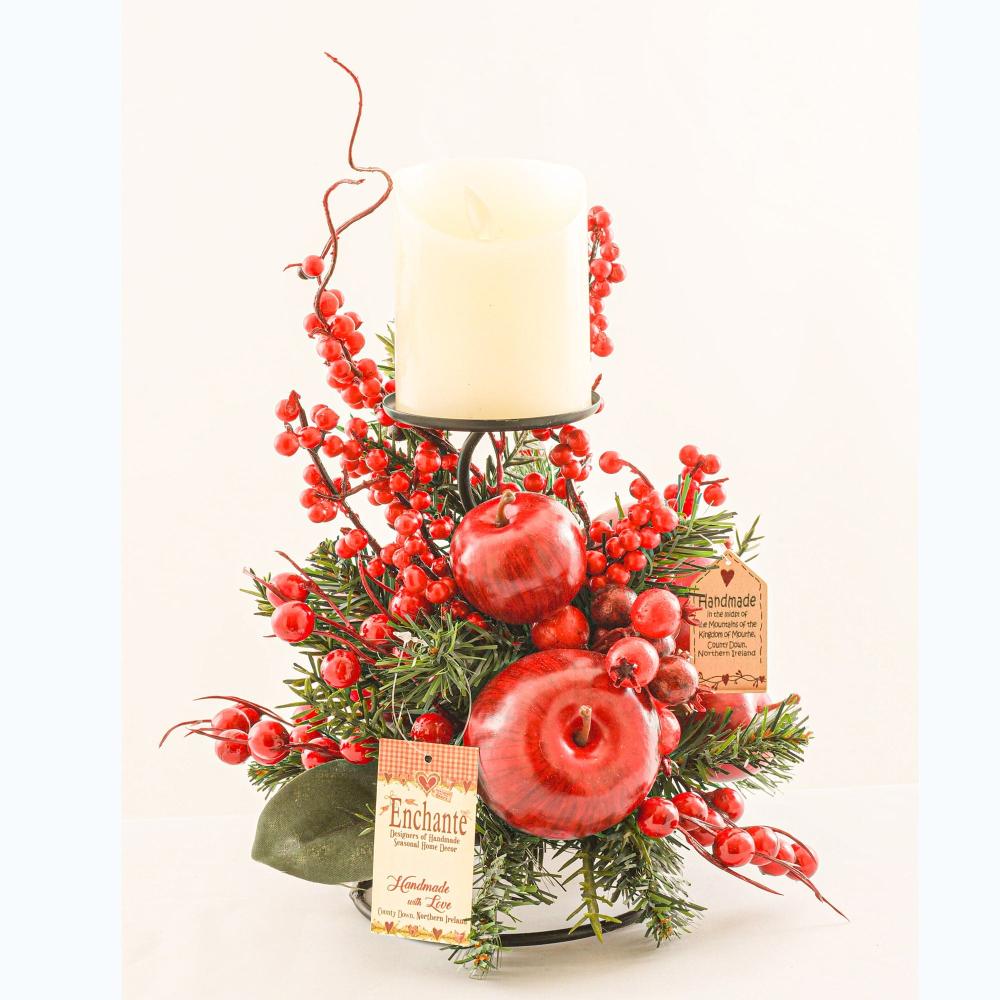 LUXURY APPLE SMALL CANDLESTAND (CANDLE NOT INCLUDED)&nbsp;