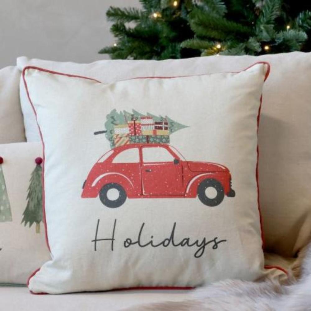 Christmas Tree Car Cushion