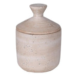 Large Taupe Jar