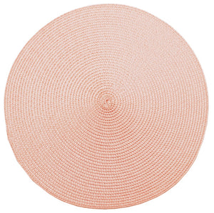 Circular Ribbed Placemat Assorted Colours