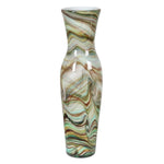 Green Multi Glass Vase