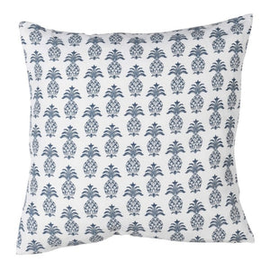 Blue Cotton Pineapple Cushion