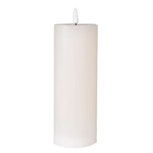 200mm. Cream Melted LED Candle