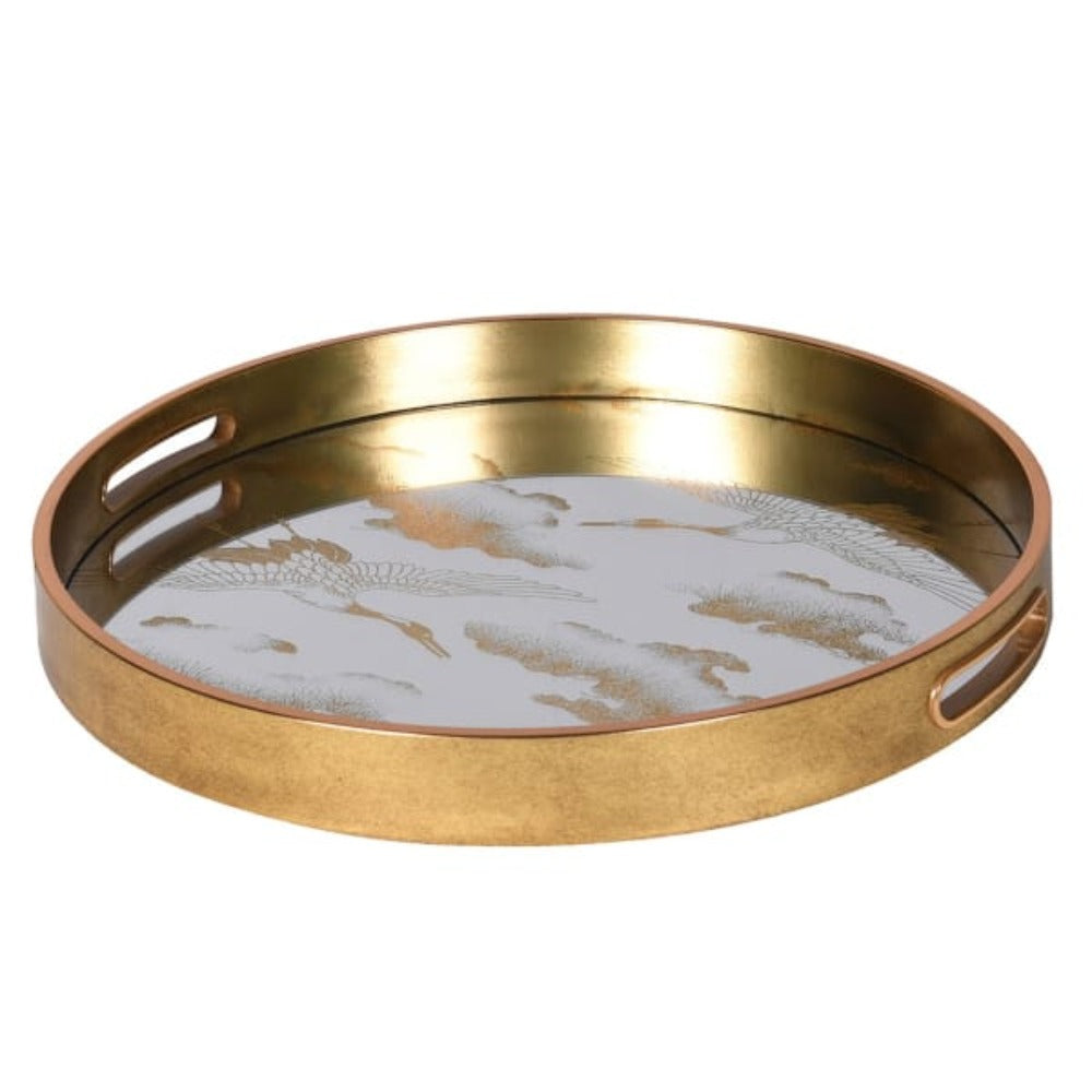 Golden Clouds Tray