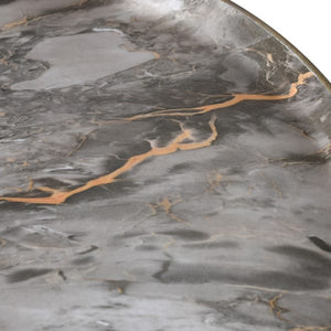 Marble Effect Tray Table