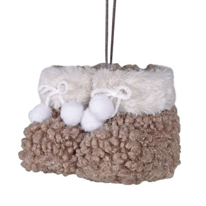 Hanging Fluffy Pom Pom Boots