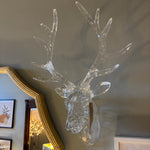 Clear Acrylic Deer Head