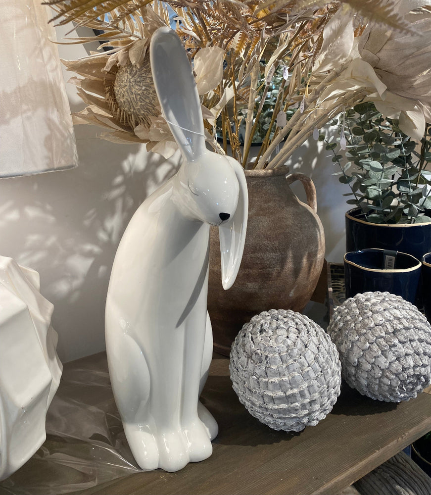 Ruby Ceramic Rabbit Ornament