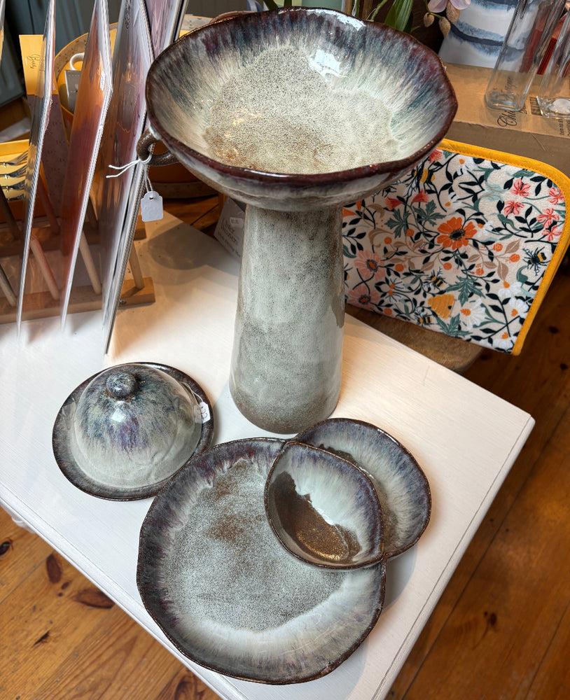 Brown Ombre Butter Dish