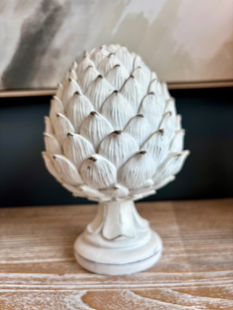 White Rustic Artichoke
