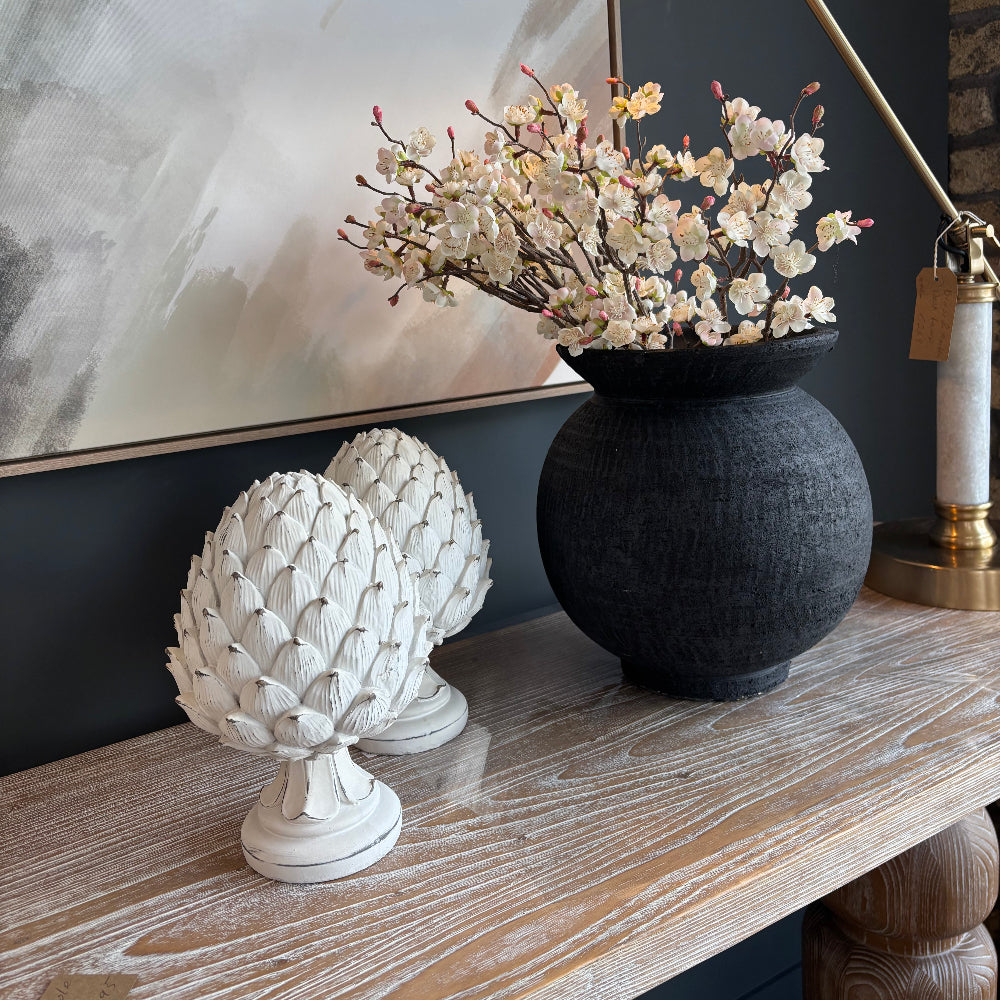 White Rustic Artichoke