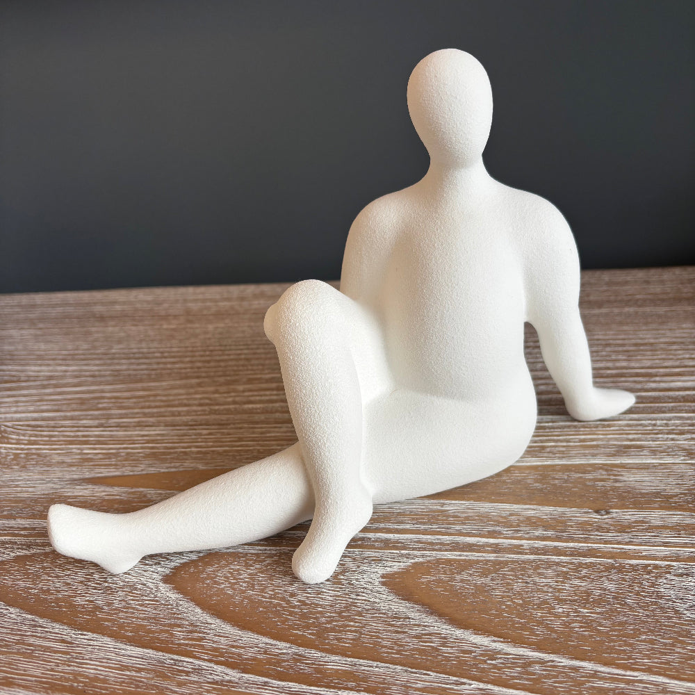 Relaxed Porcelain Figure