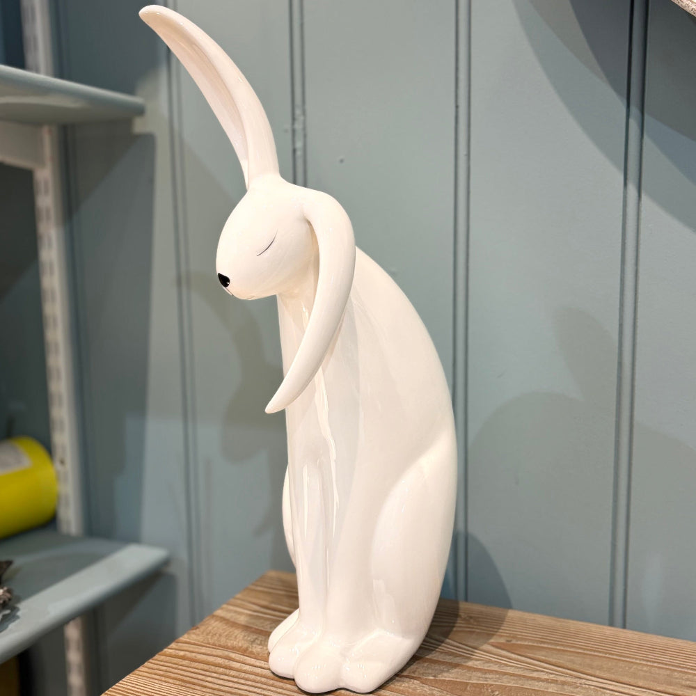 Ruby Ceramic Rabbit Ornament