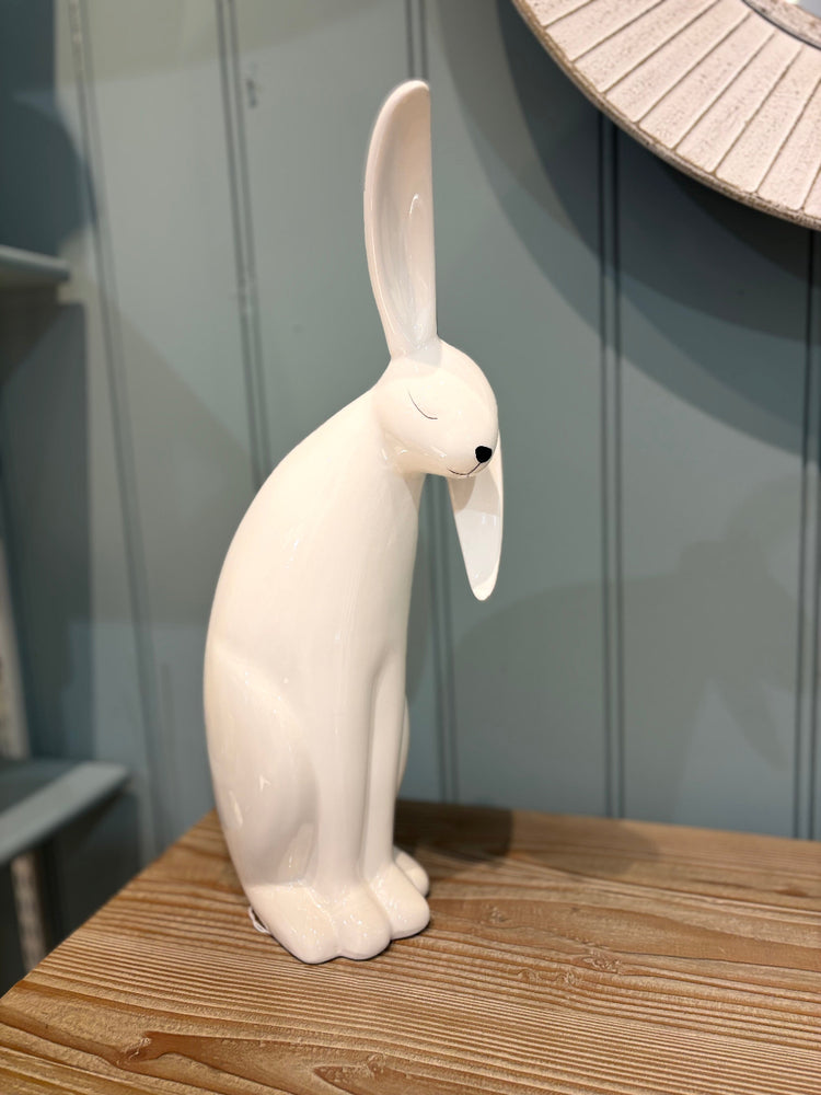 Ruby Ceramic Rabbit Ornament