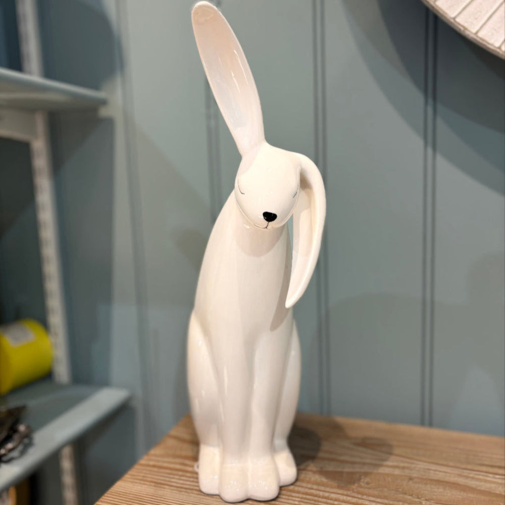 Ruby Ceramic Rabbit Ornament