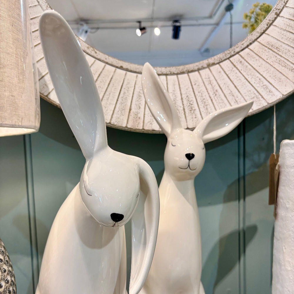 Ruby Ceramic Rabbit Ornament