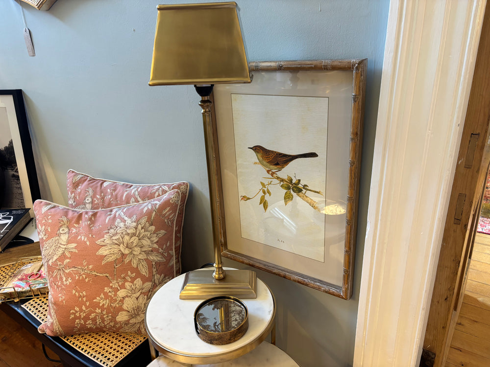 Brushed Brass Table Lamp