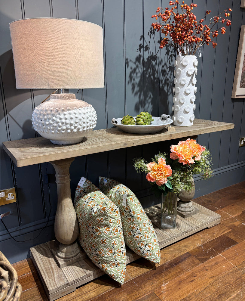 Bilboa Lamp with Linen Shade  as