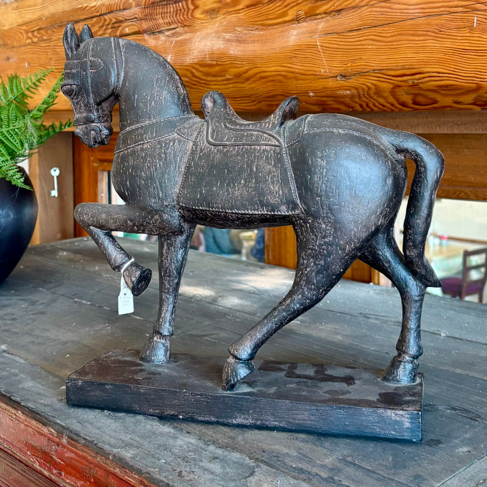 Decorative Black Horse