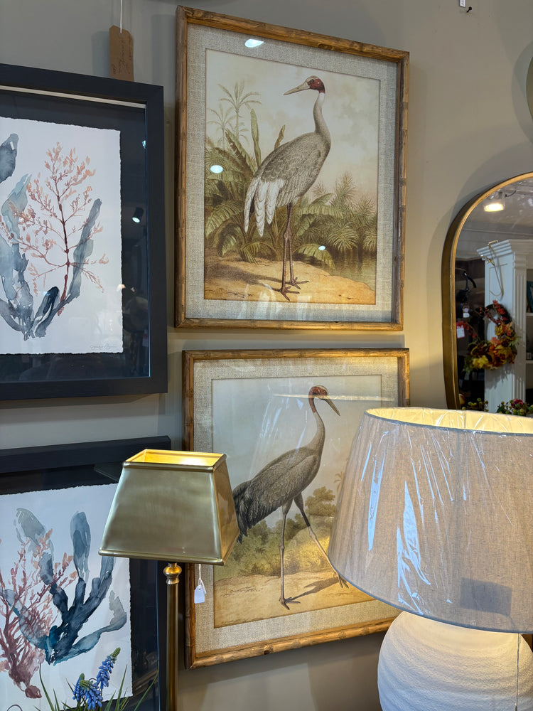 Bamboo Framed Waterbirds