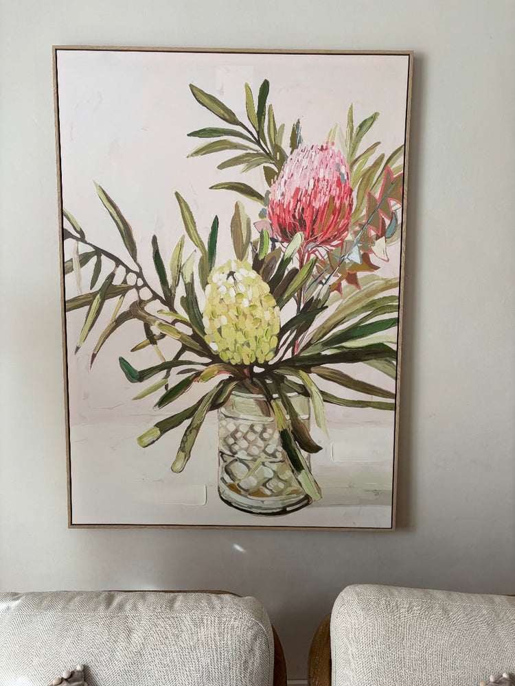 Exotic Flowers Canvas