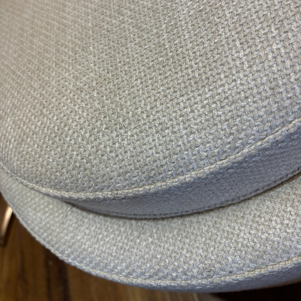 Darragh Storage Footstool with Tray - GREIGE