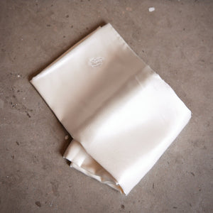 Luxury Silk Pillow Case, Ivory
