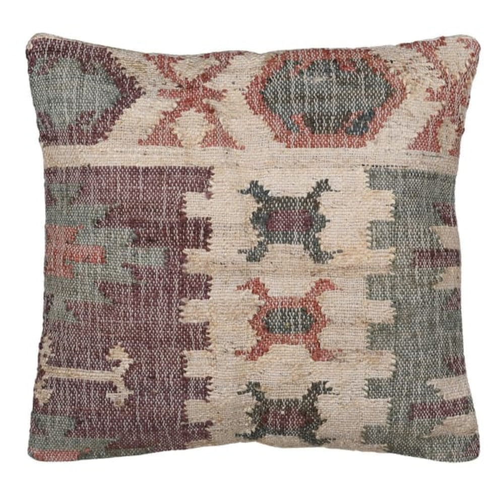 Kansas Jute Cotton Cushion