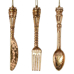 Gold Cutlery Decoration