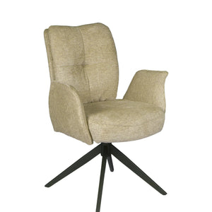 Lars Olive Swivel Dining Chair