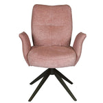 Lars Rose Swivel Dining Chair