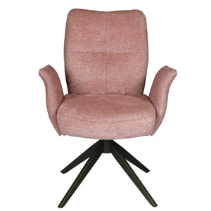 Lars Rose Swivel Dining Chair