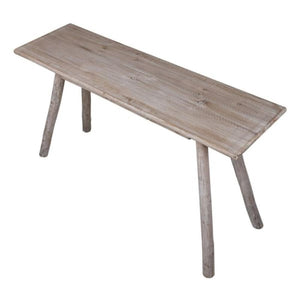 Rustic Oak & Fir Wooden Console