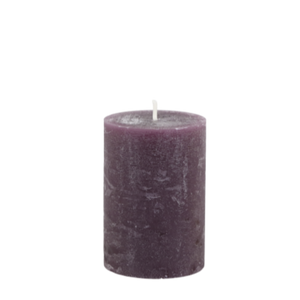 Macon Pillar Candle rustic 40 h Plum