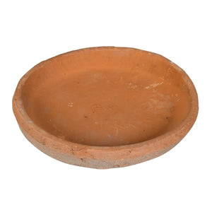 Small Antiqued Terracotta Plate