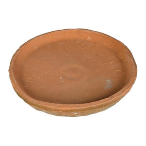 Large Antiqued Terracotta Plate