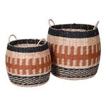 Set of 2 Adriel Natural Baskets