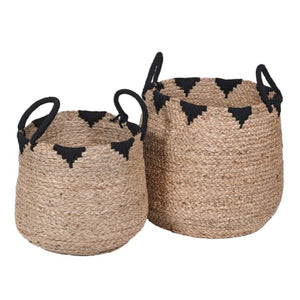 Set of 2 Seagrass Baskets