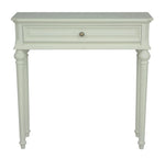 Vanessa 1 Drawer Console Table – Lime White