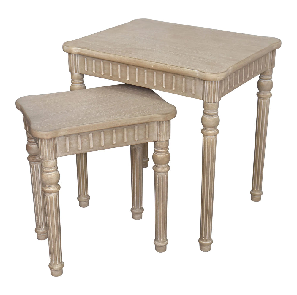 Willow Nest of 2 Tables – Timber Wash