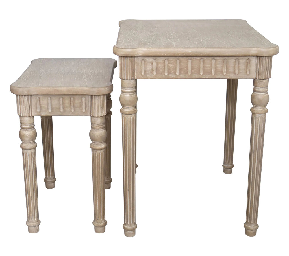 Willow Nest of 2 Tables – Timber Wash