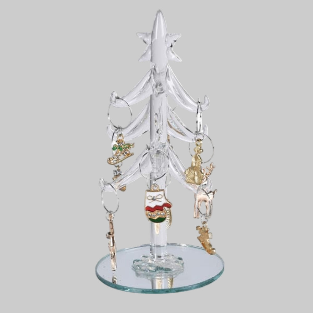 Yuletide Glass Tree