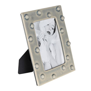 Grey Bobble Ceramic Photoframe
