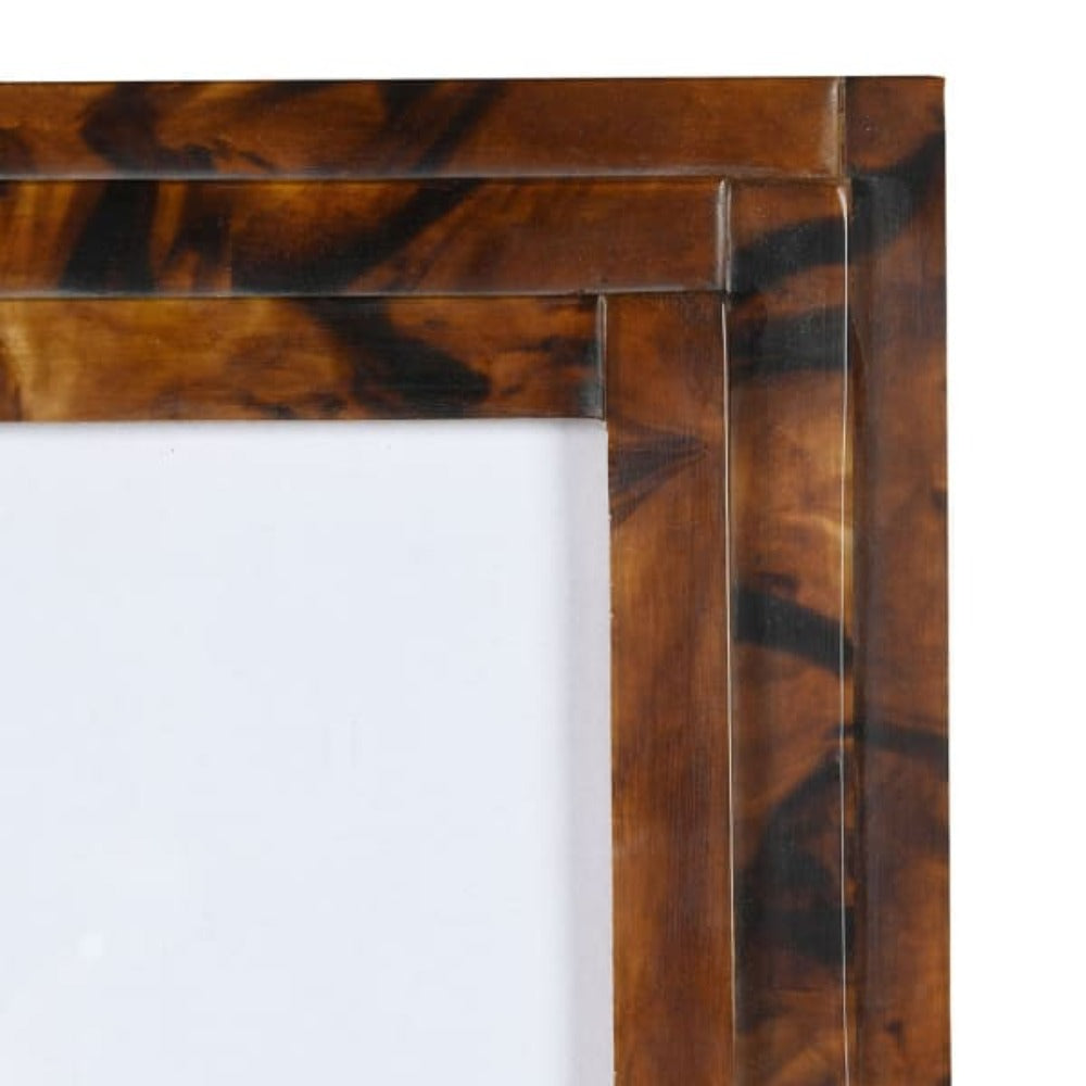 Brown Pattern Photo Frame