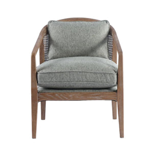 Arlo Grey Herringbone Chair
